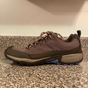 Women’s Gray Merrell White Dove Hiking Shoes